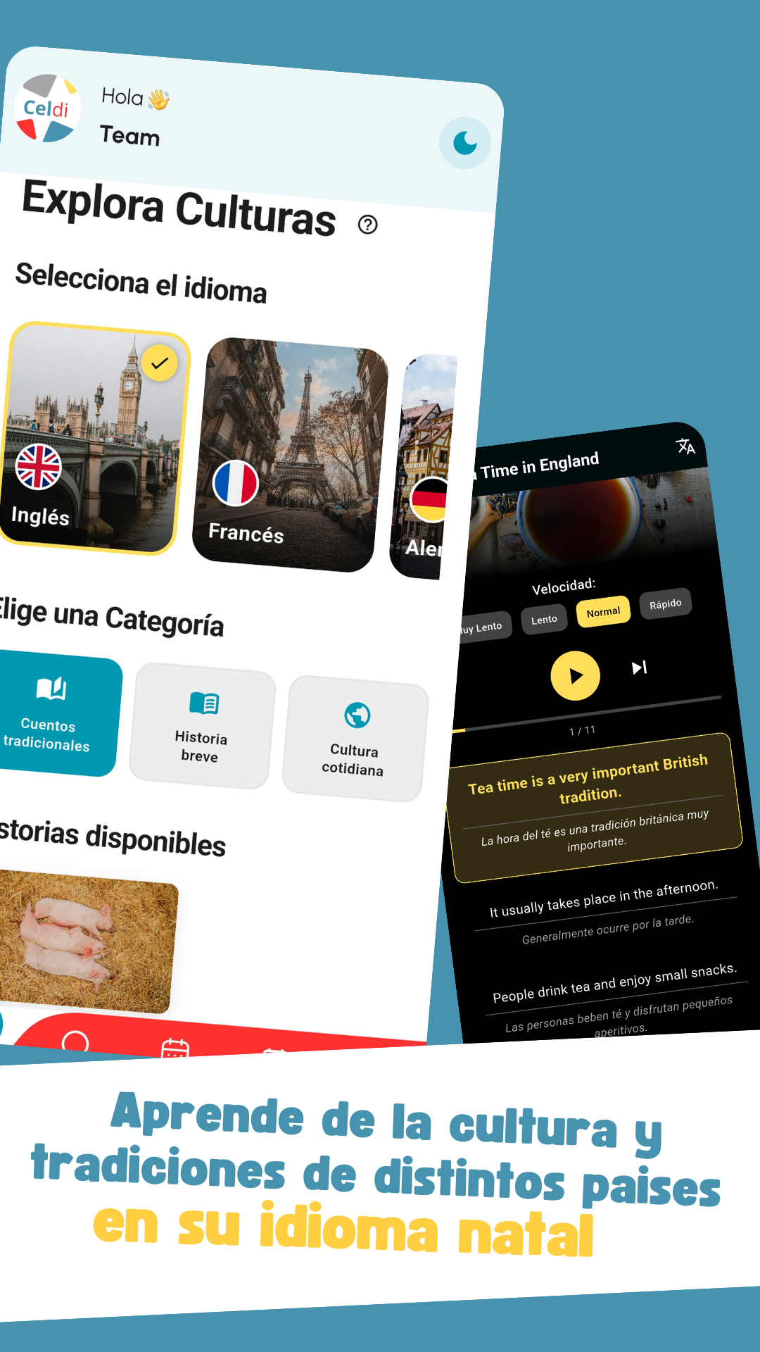 Juegos de aprendizaje en Celdi