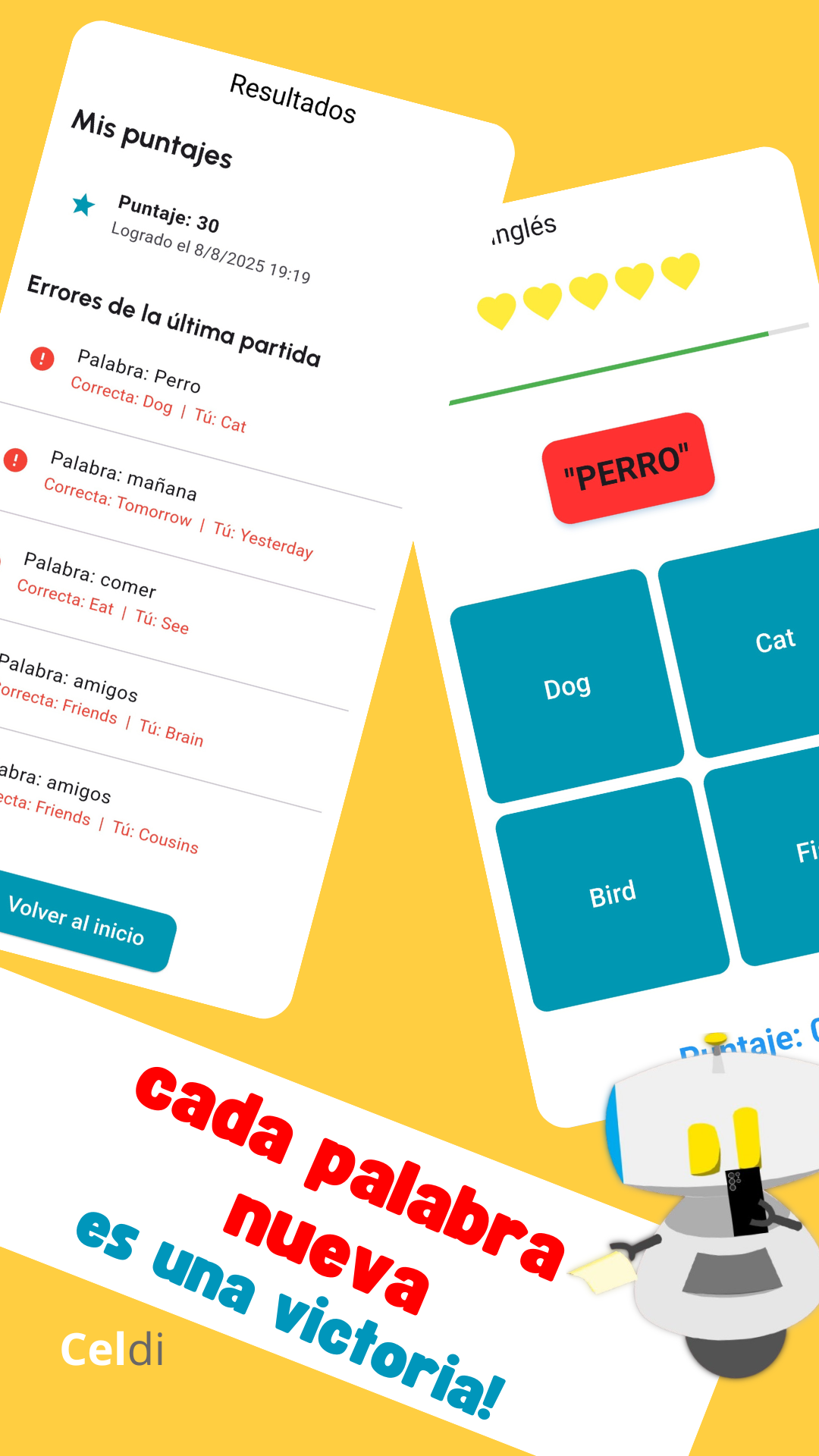 Juegos de aprendizaje en Celdi